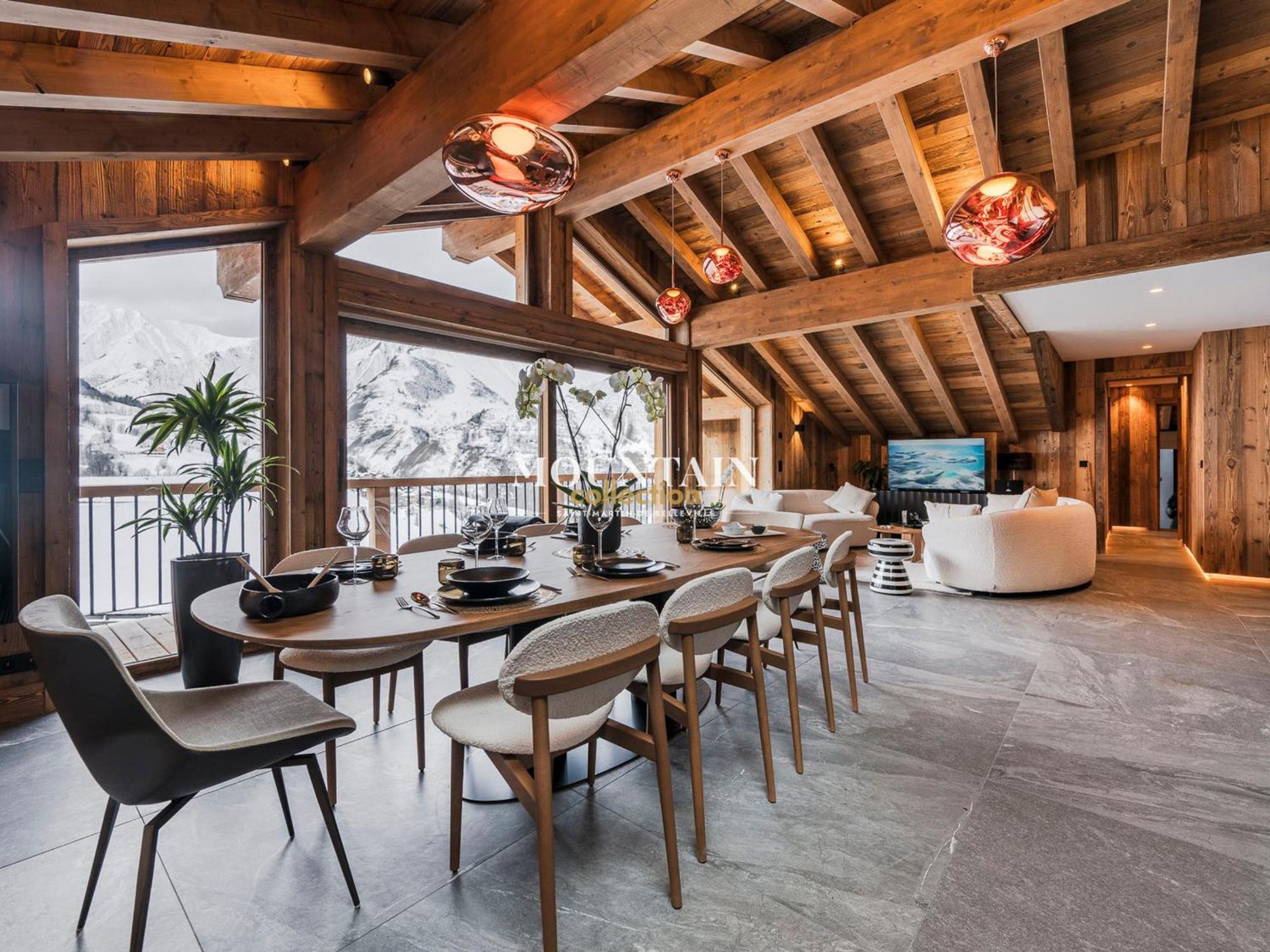 Chalet De Luxe Renove 2024 Proche Pistes, 5 Chambres, Balcon, Parking, Animaux Admis - Fr-1-344-1220 Сен-Мартен-де-Бельвиль Экстерьер фото